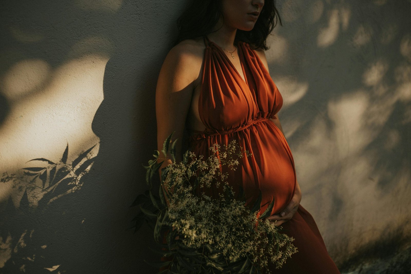 A pregnant mother